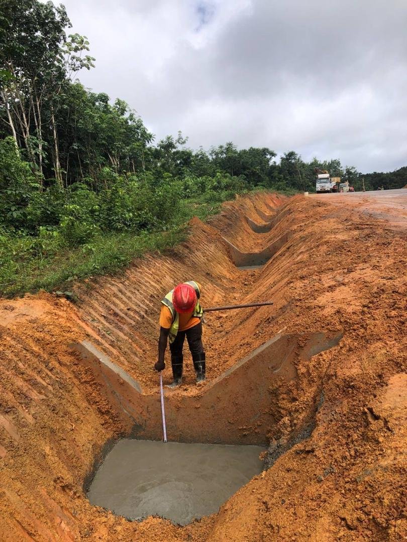 Saclepia to Tappita Highway Construction Progress